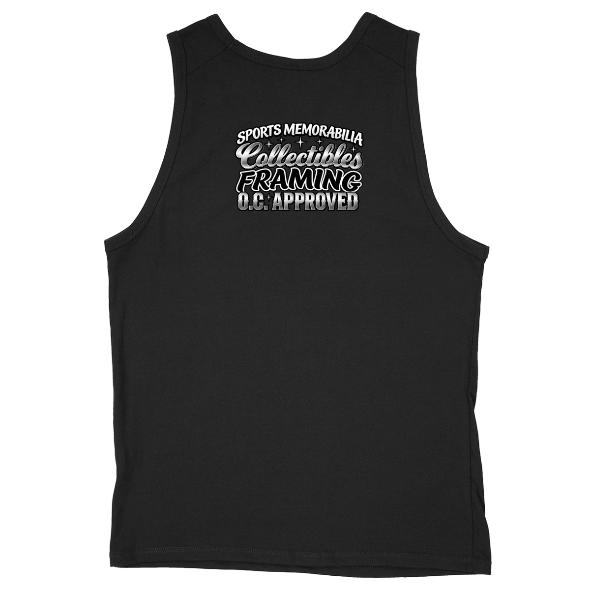 Soft Style Unisex Tank Top - Black - back***Black|||Soft Style Unisex Tank Top