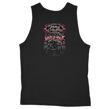 Soft Style Unisex Tank Top - Black - back