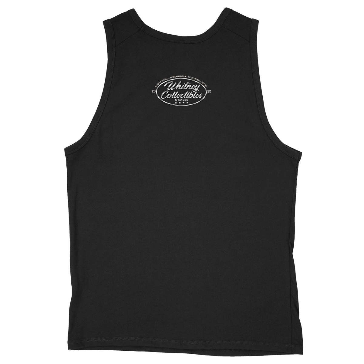 Soft Style Unisex Tank Top - Black - back