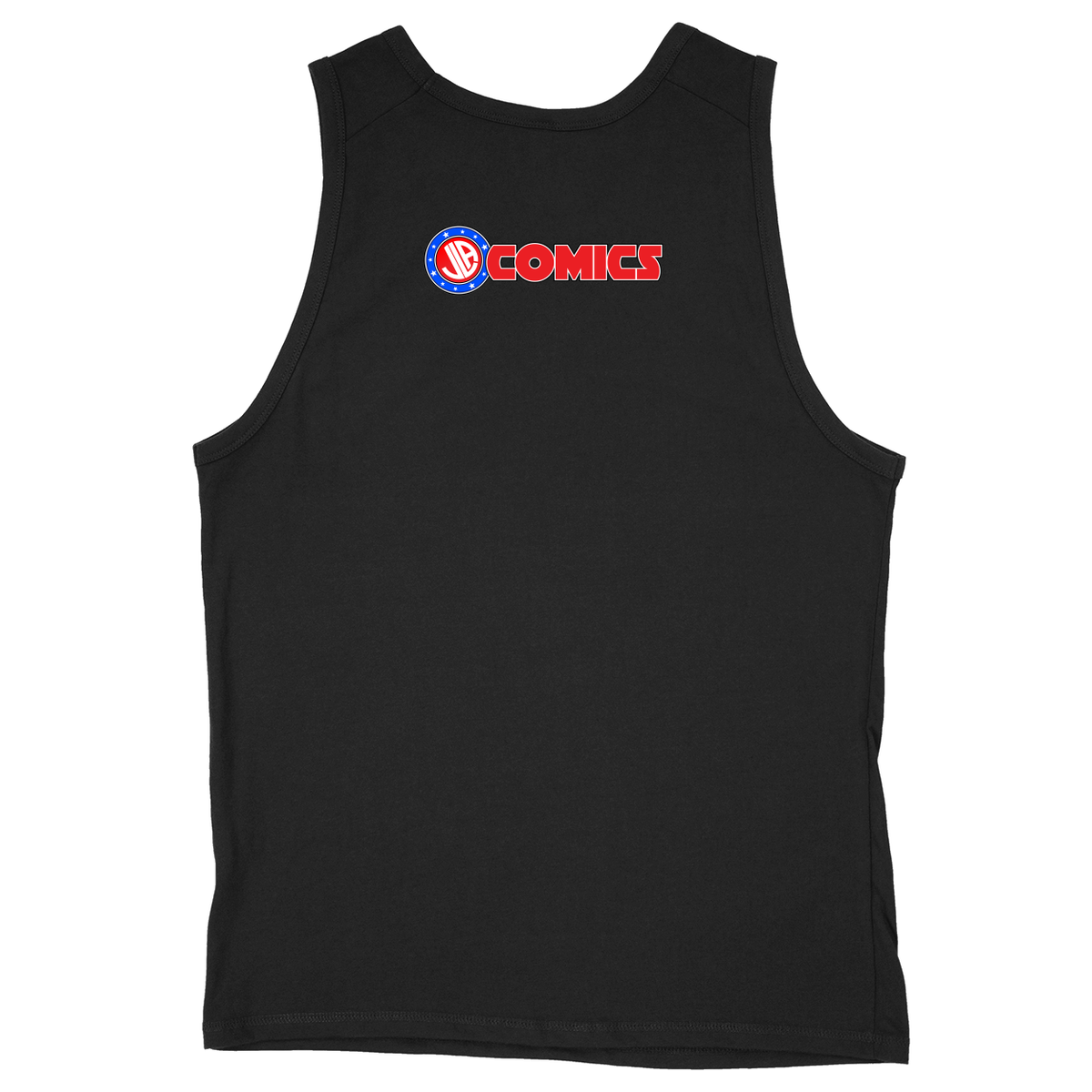 Soft Style Unisex Tank Top - Black - back***Black|||Soft Style Unisex Tank Top