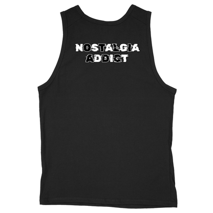 Soft Style Unisex Tank Top - Black - back