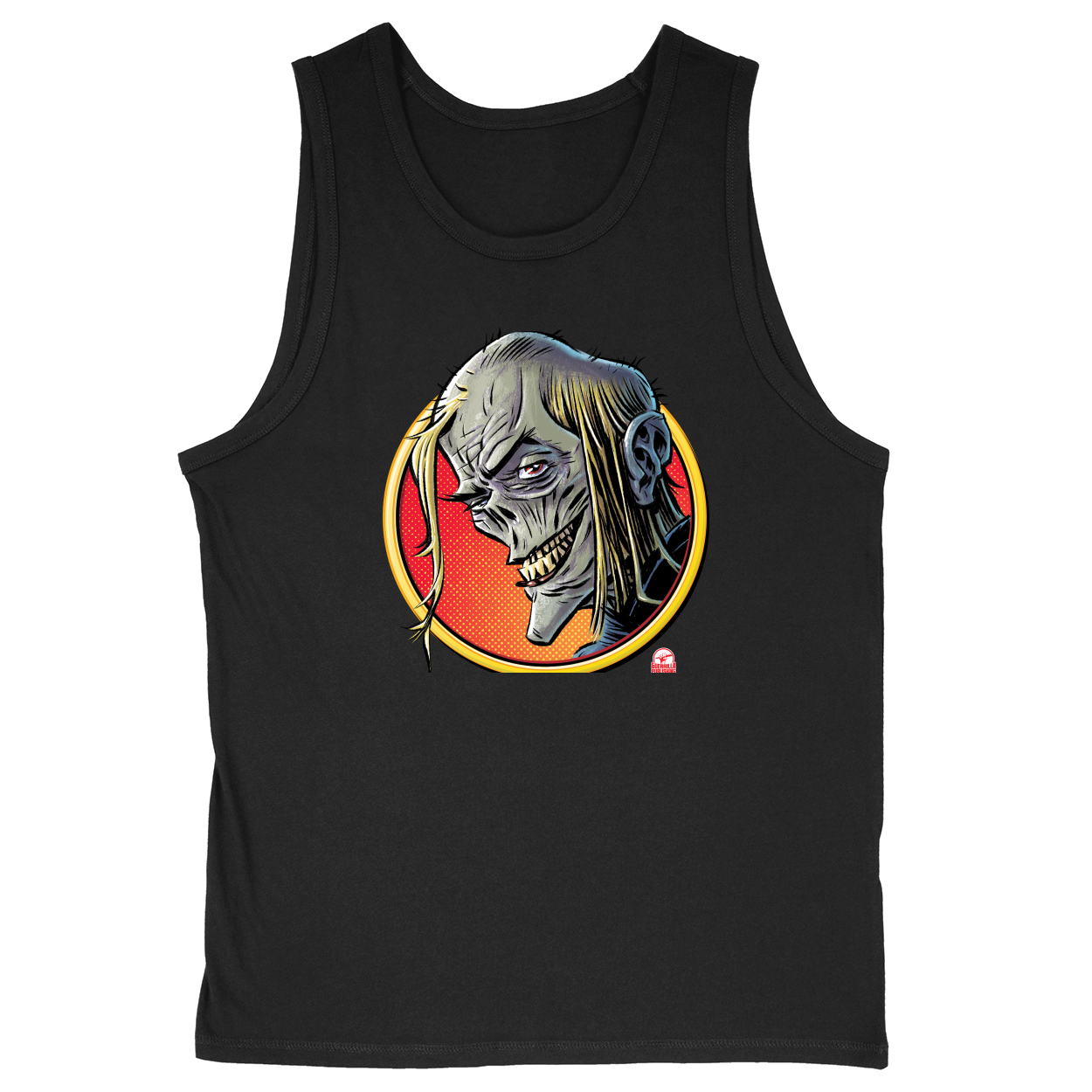 Soft Style Unisex Tank Top - Black - front