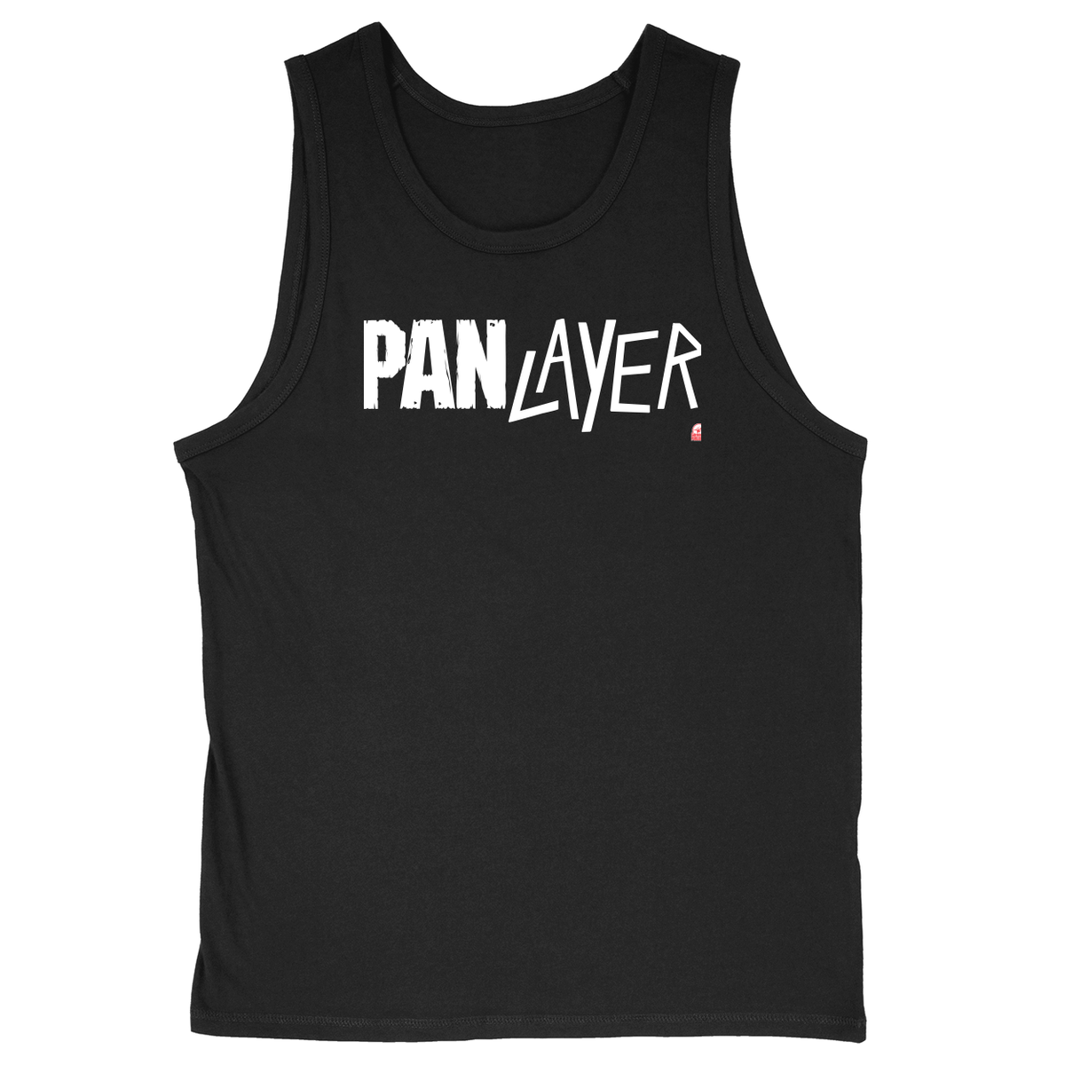 Soft Style Unisex Tank Top - Black - front***Black|||Soft Style Unisex Tank Top