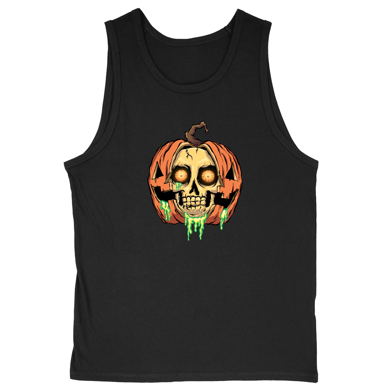 Soft Style Unisex Tank Top - Black - front