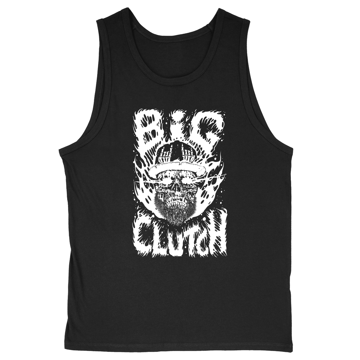 Soft Style Unisex Tank Top - Black - front***Black|||Soft Style Unisex Tank Top