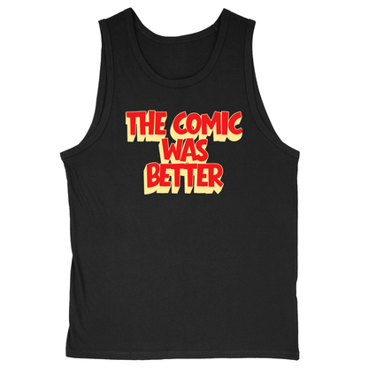 Soft Style Unisex Tank Top - Black - front