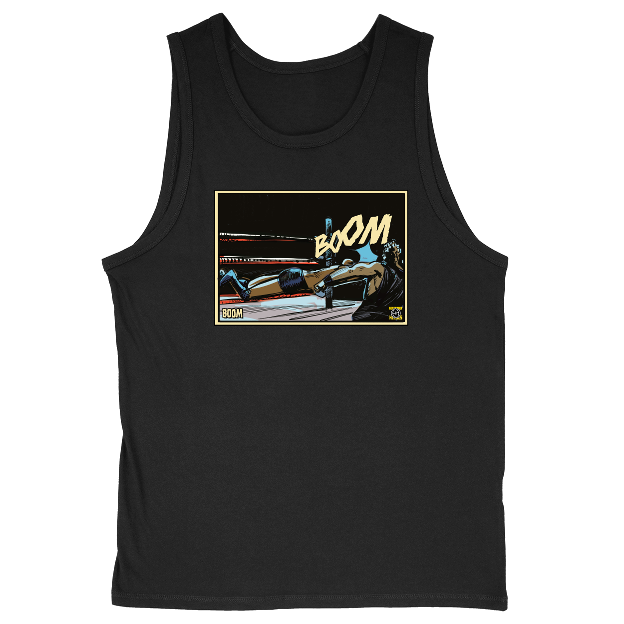 Soft Style Unisex Tank Top - Black - front