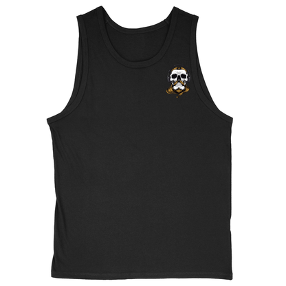 Soft Style Unisex Tank Top - Black - front