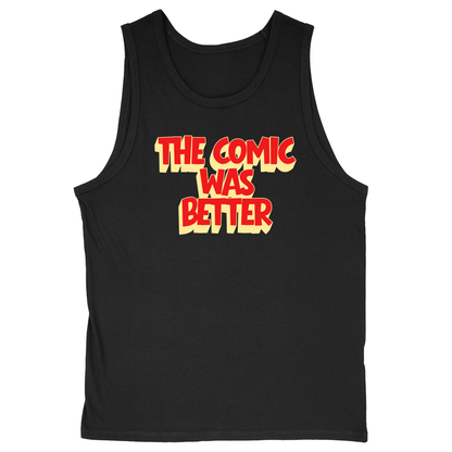 Soft Style Unisex Tank Top - Black - front