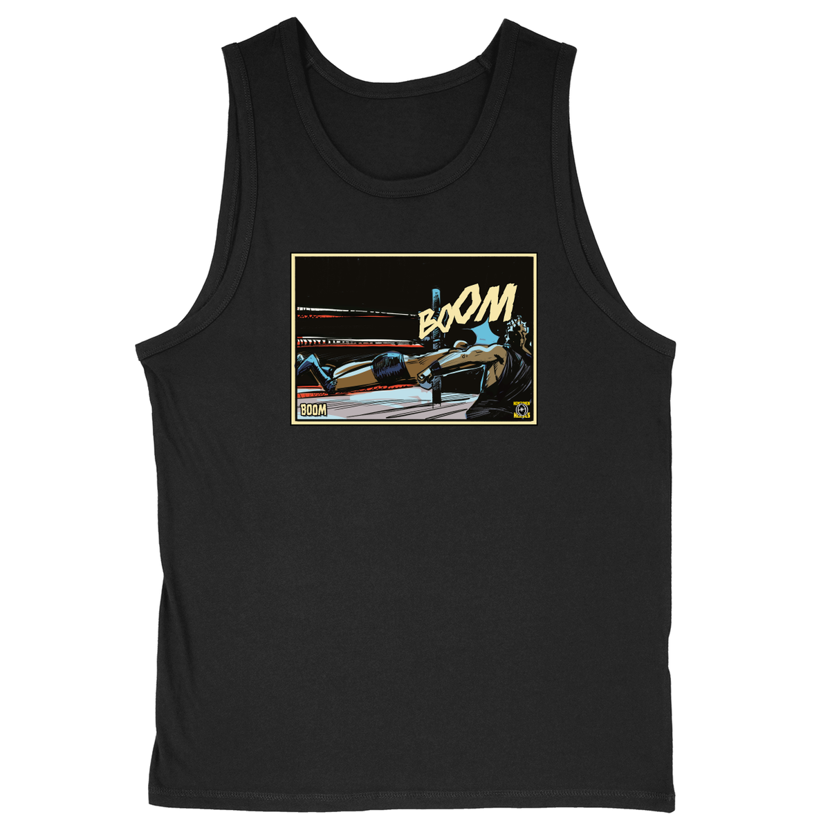 Soft Style Unisex Tank Top - Black - front