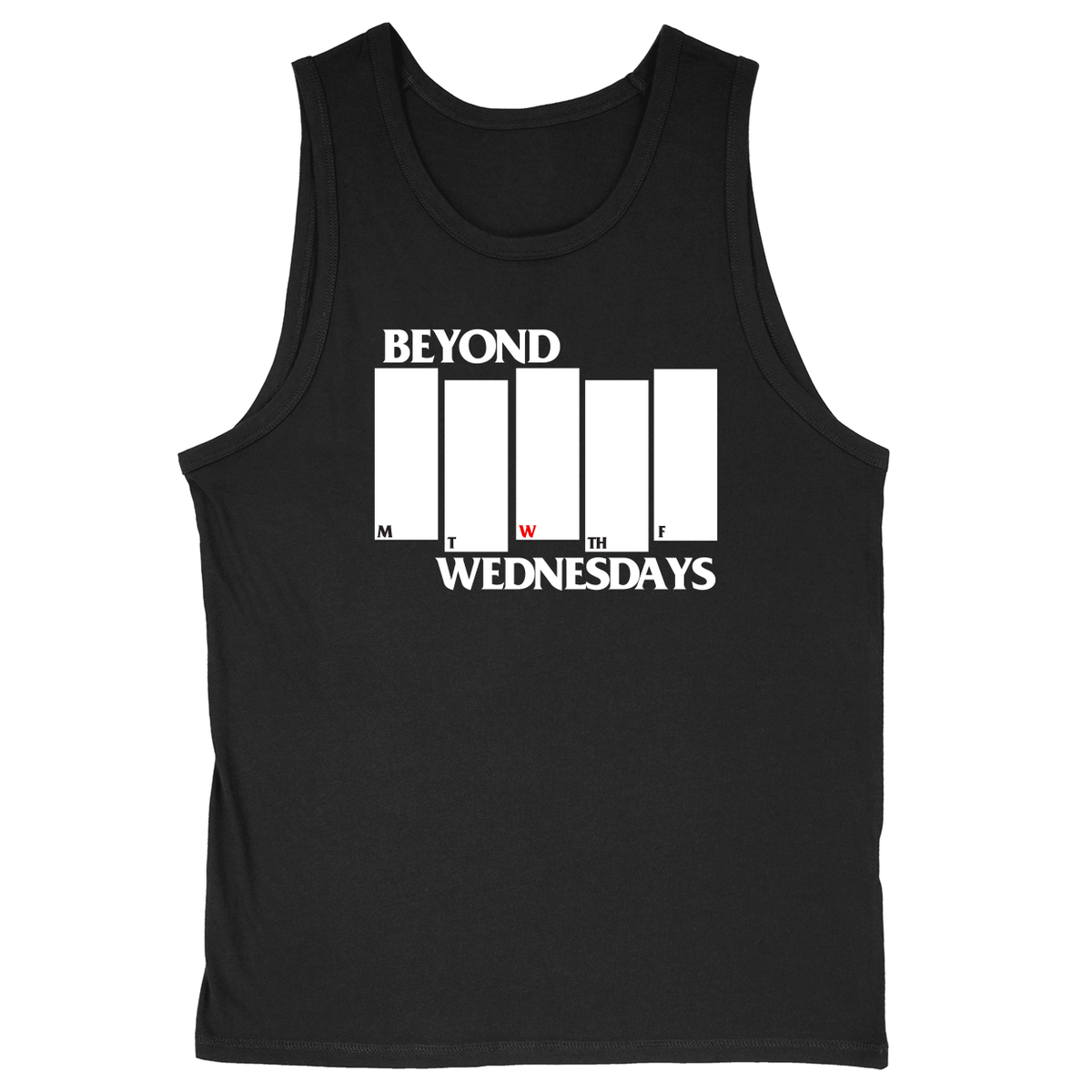 Soft Style Unisex Tank Top - Black - front***Black|||Soft Style Unisex Tank Top
