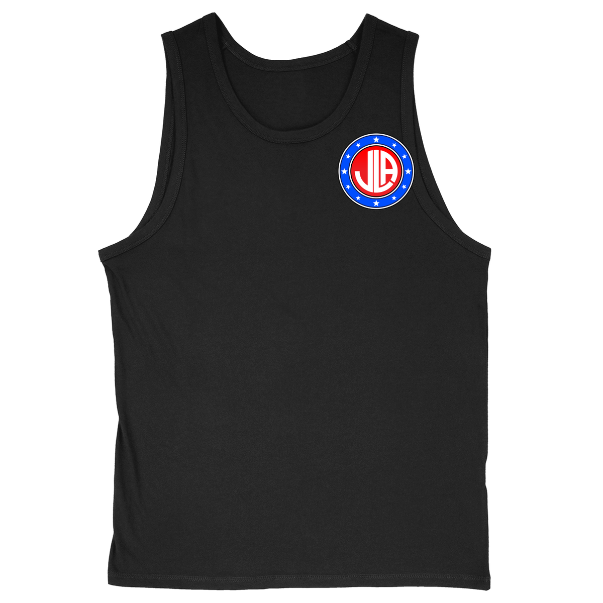 Soft Style Unisex Tank Top - Black - front