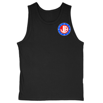 Soft Style Unisex Tank Top - Black - front