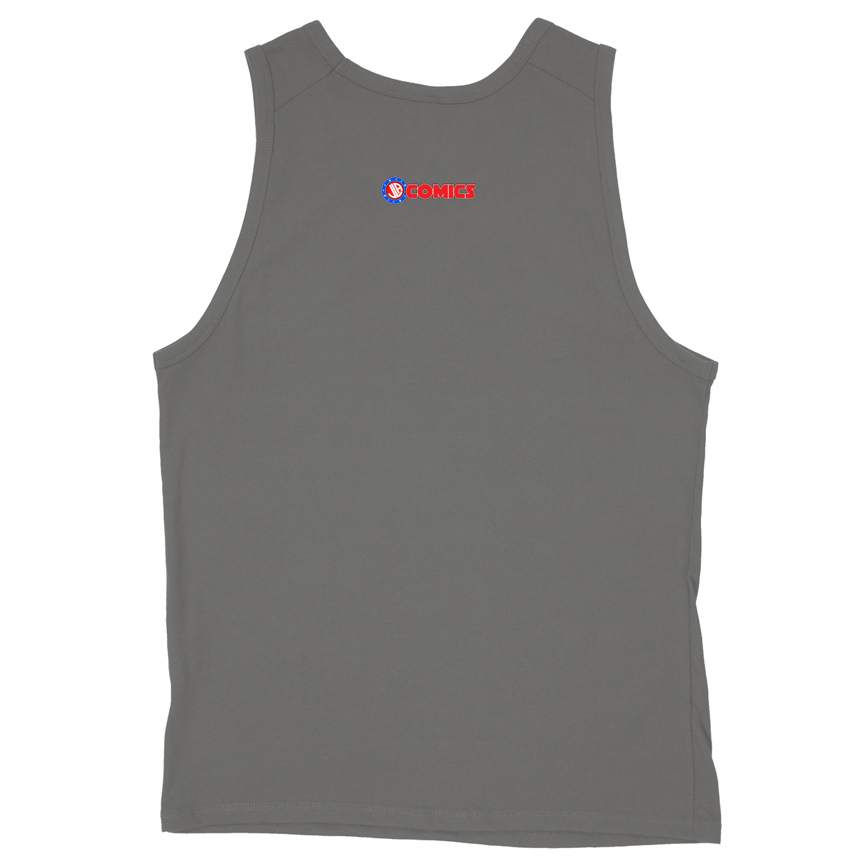 Soft Style Unisex Tank Top - Charcoal - back***Charcoal|||Soft Style Unisex Tank Top