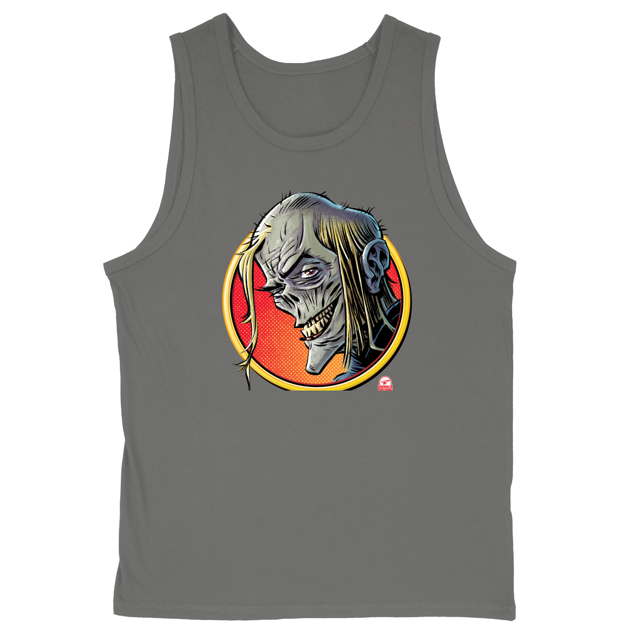 Soft Style Unisex Tank Top - Charcoal - front