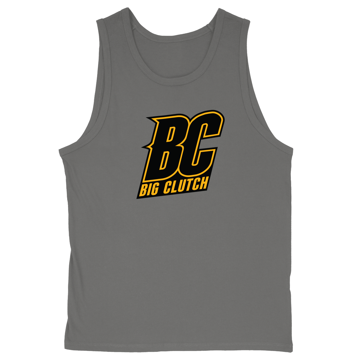 Soft Style Unisex Tank Top - Charcoal - front***Charcoal|||Soft Style Unisex Tank Top