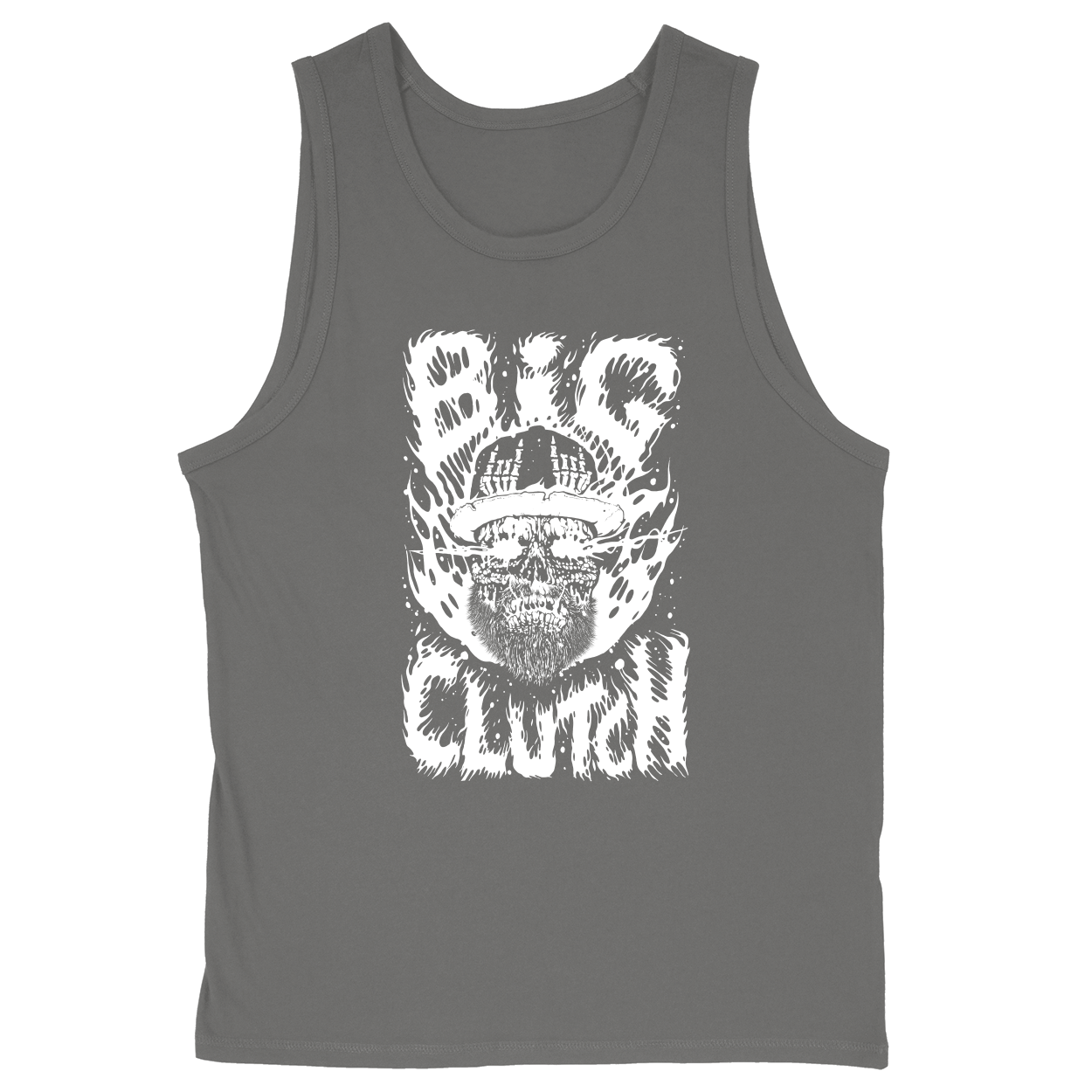 Soft Style Unisex Tank Top - Charcoal - front
