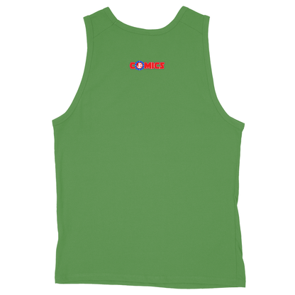 Soft Style Unisex Tank Top - Green - back