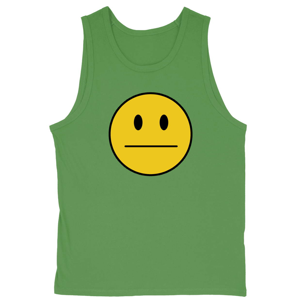 Soft Style Unisex Tank Top - Green - front
