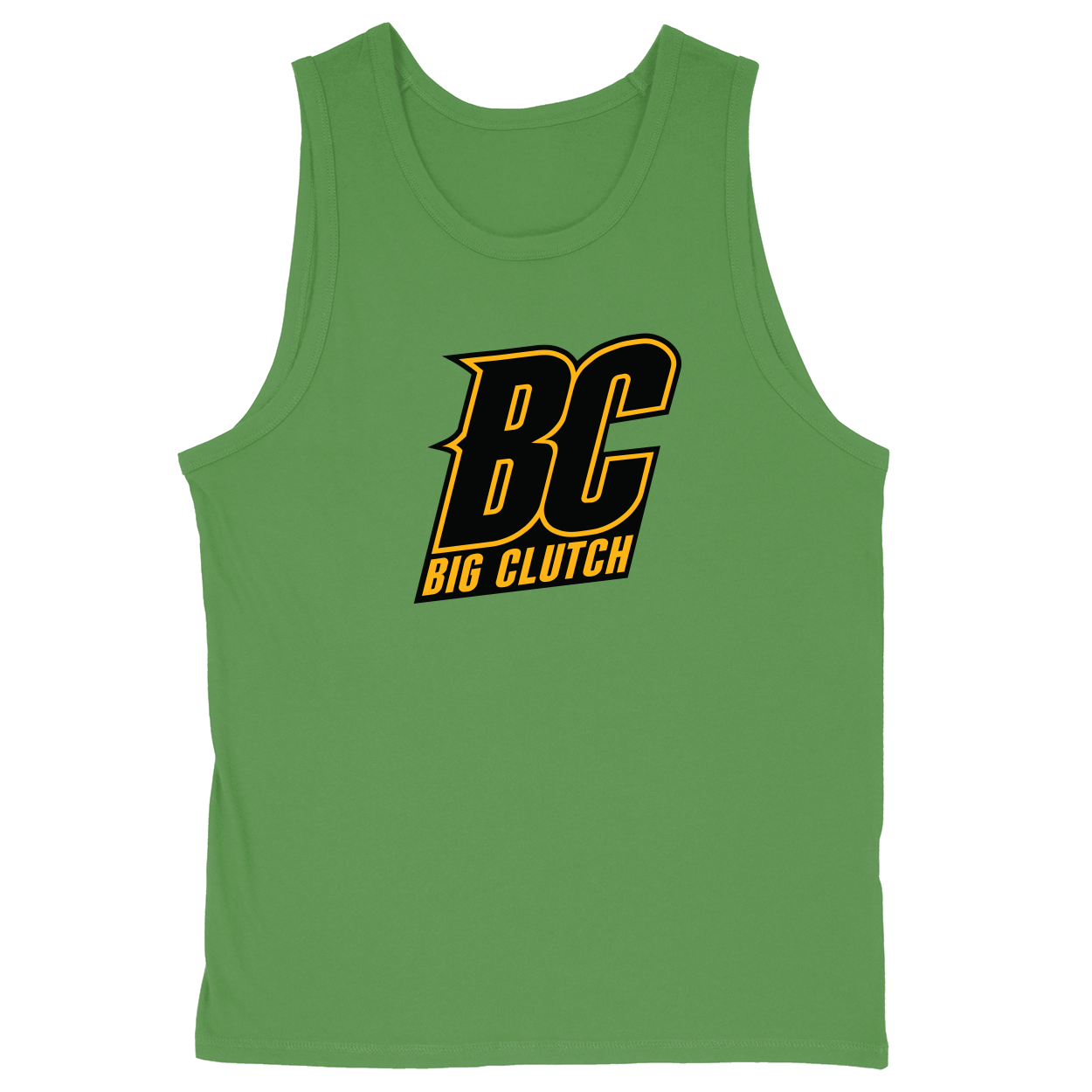 Soft Style Unisex Tank Top - Green - front