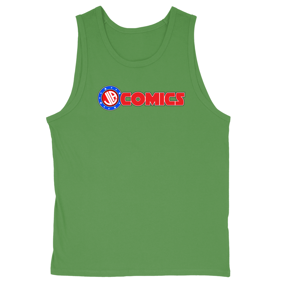 Soft Style Unisex Tank Top - Green - front