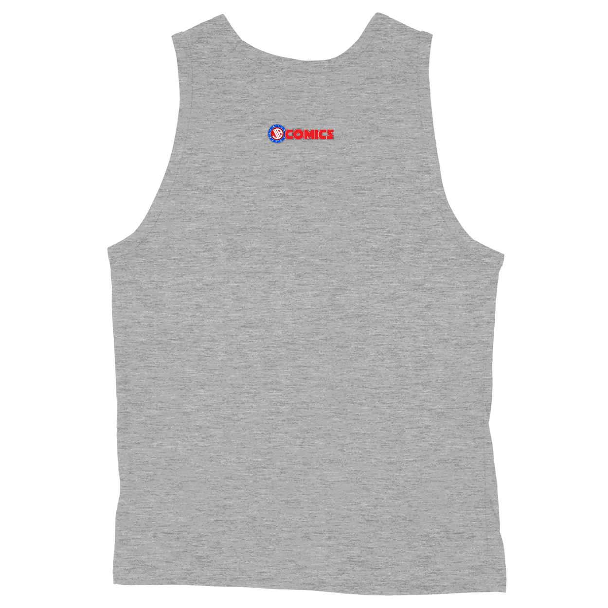 Soft Style Unisex Tank Top - Heather Grey - back***Heather Grey|||Soft Style Unisex Tank Top