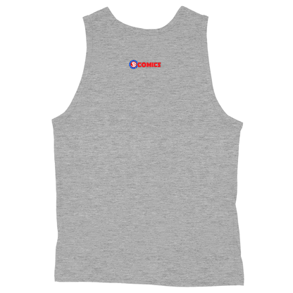 Soft Style Unisex Tank Top - Heather Grey - back