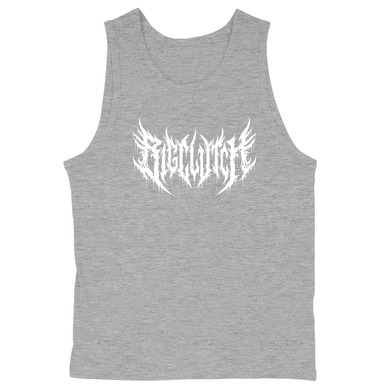 Soft Style Unisex Tank Top - Heather Grey - front***Heather Grey|||Soft Style Unisex Tank Top