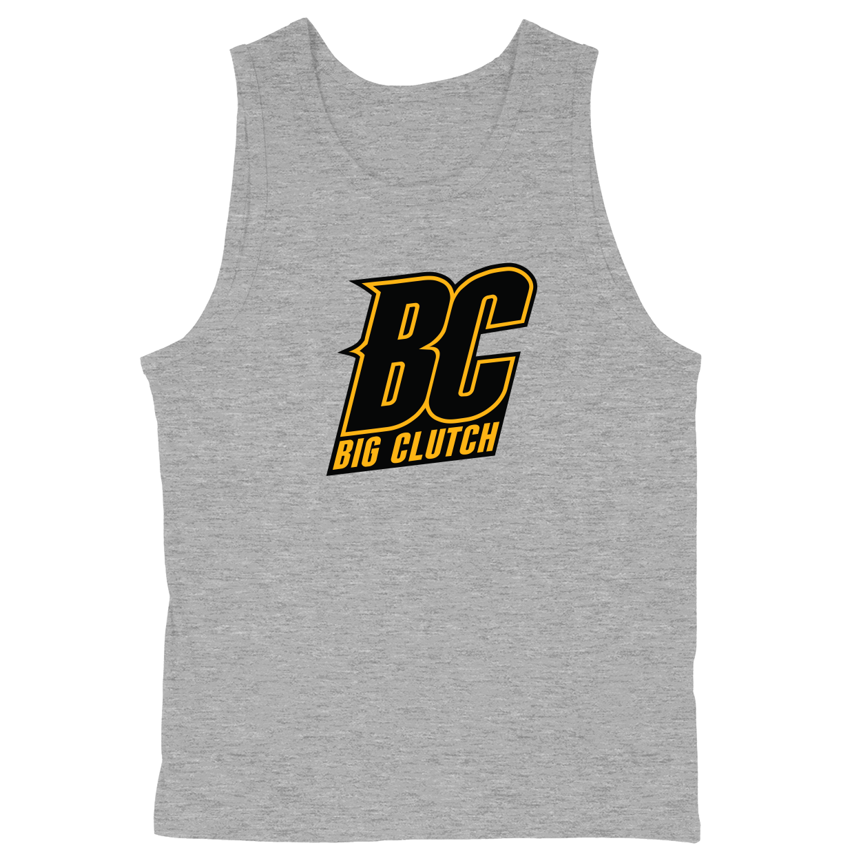 Soft Style Unisex Tank Top - Heather Grey - front***Heather Grey|||Soft Style Unisex Tank Top