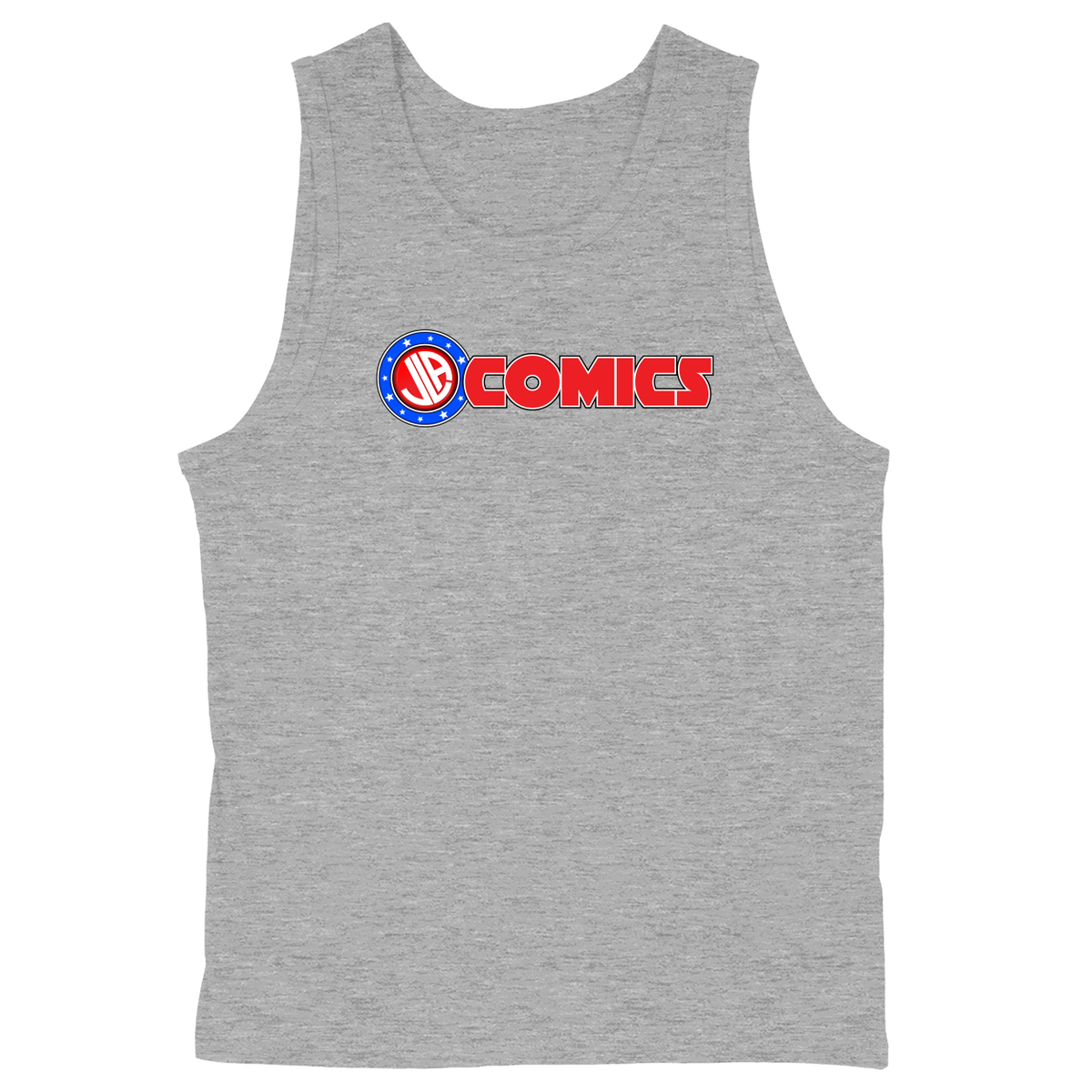 Soft Style Unisex Tank Top - Heather Grey - front