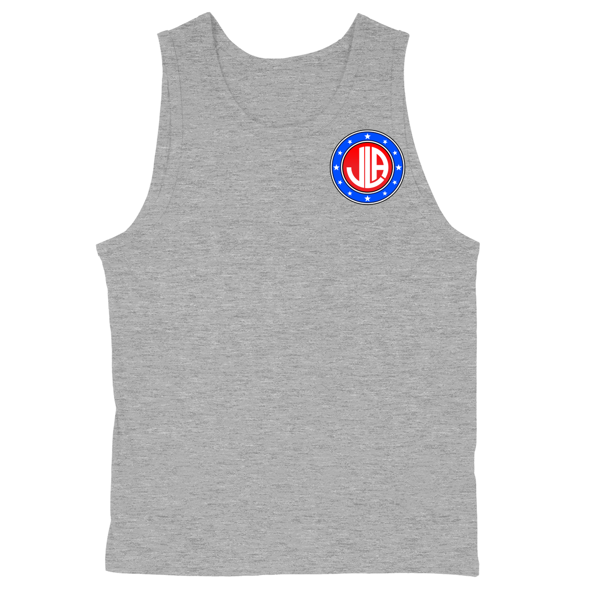 Soft Style Unisex Tank Top - Heather Grey - front***Heather Grey|||Soft Style Unisex Tank Top