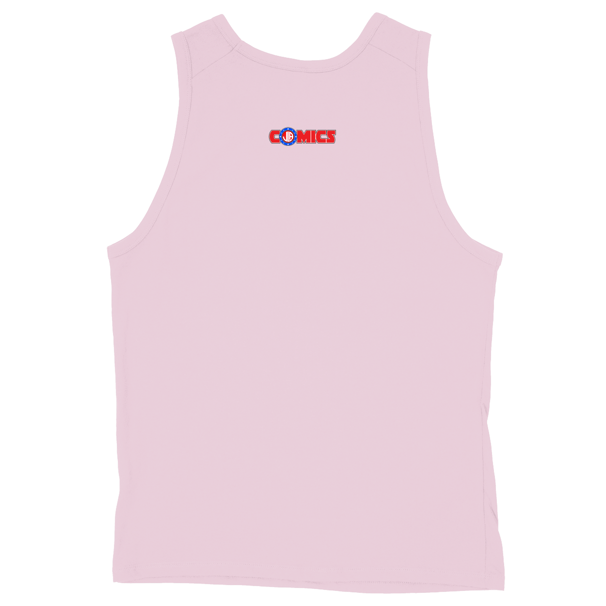 Soft Style Unisex Tank Top - Light Pink - back