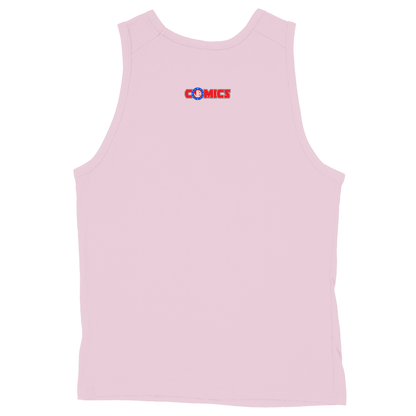 Soft Style Unisex Tank Top - Light Pink - back