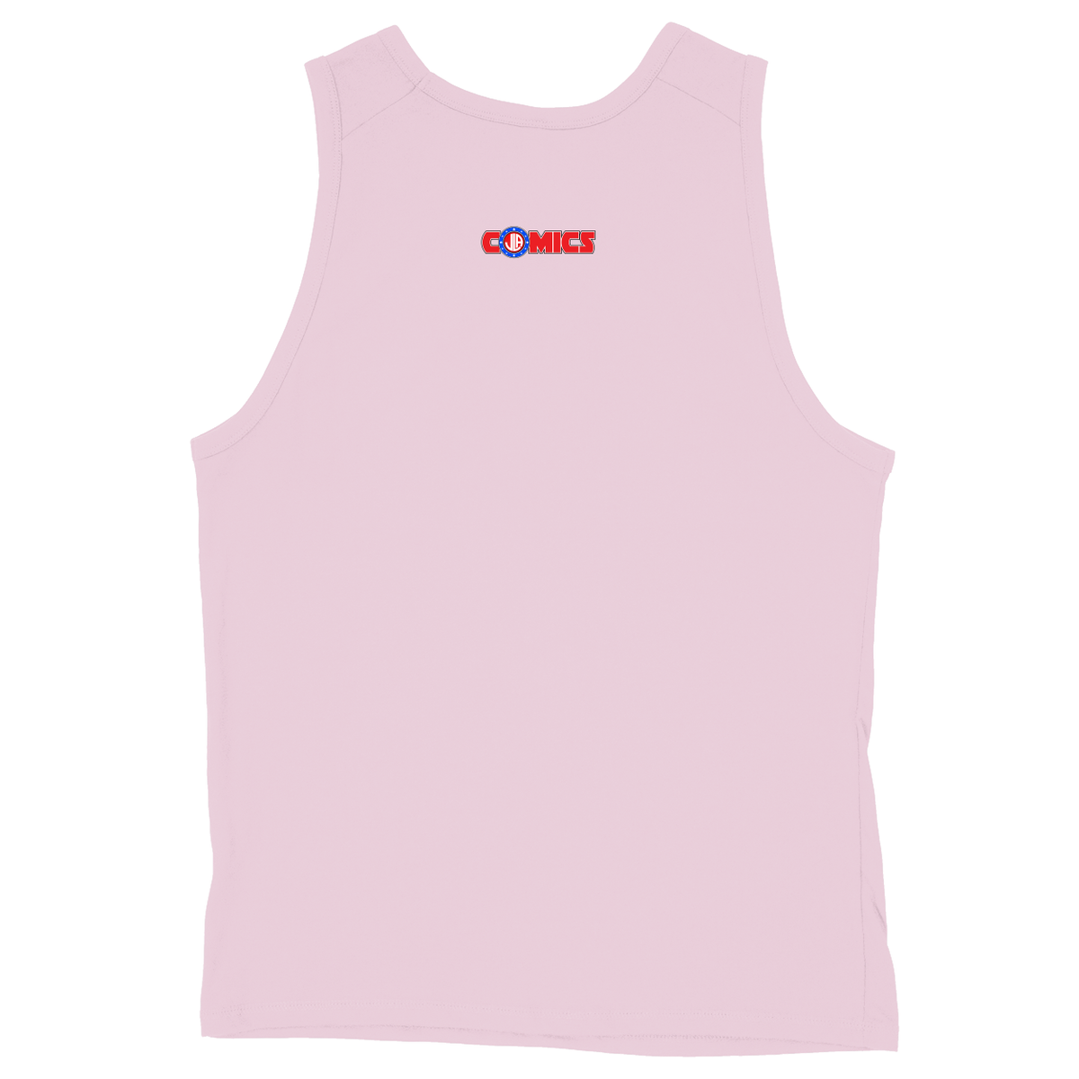 Soft Style Unisex Tank Top - Light Pink - back***Light Pink|||Soft Style Unisex Tank Top