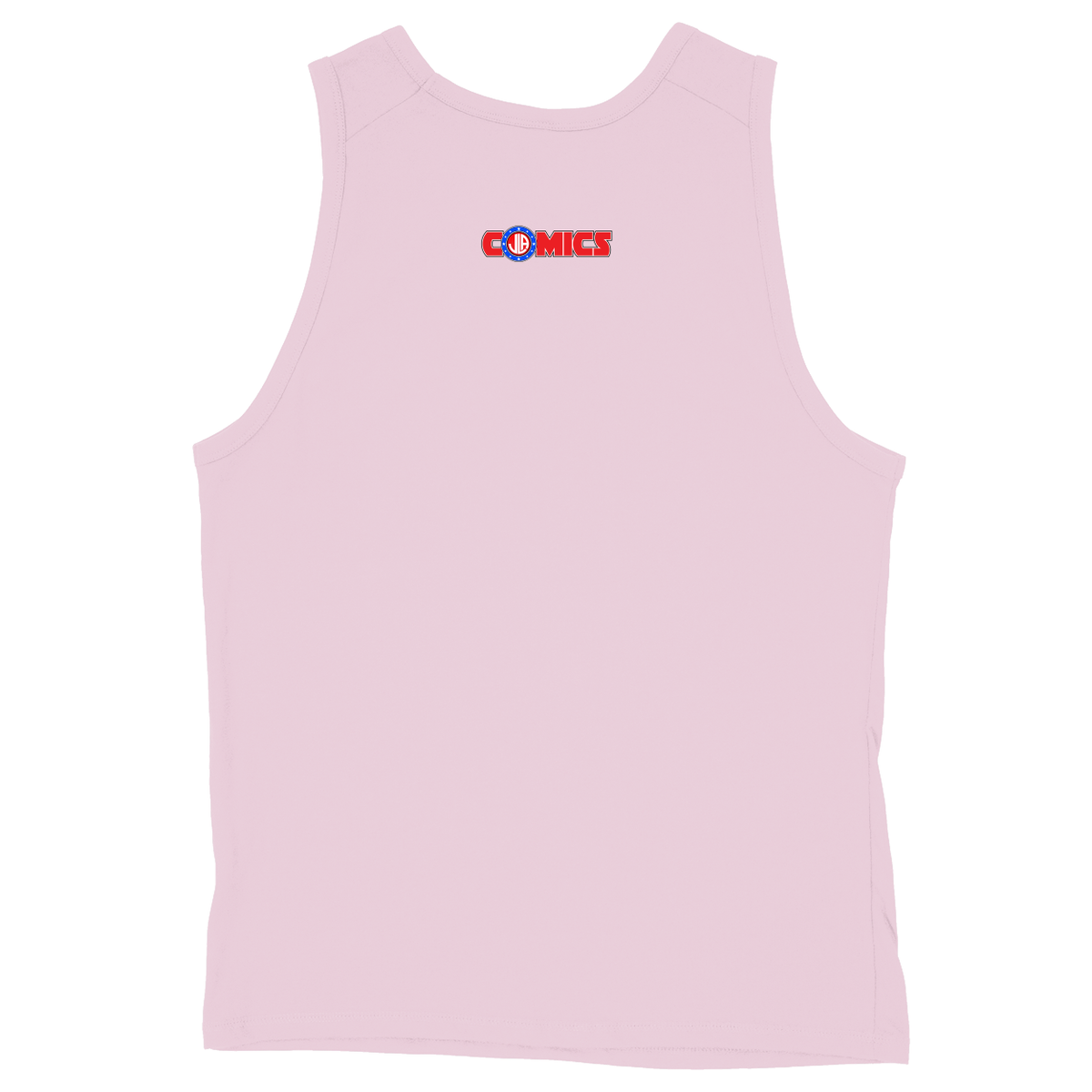 Soft Style Unisex Tank Top - Light Pink - back***Light Pink|||Soft Style Unisex Tank Top