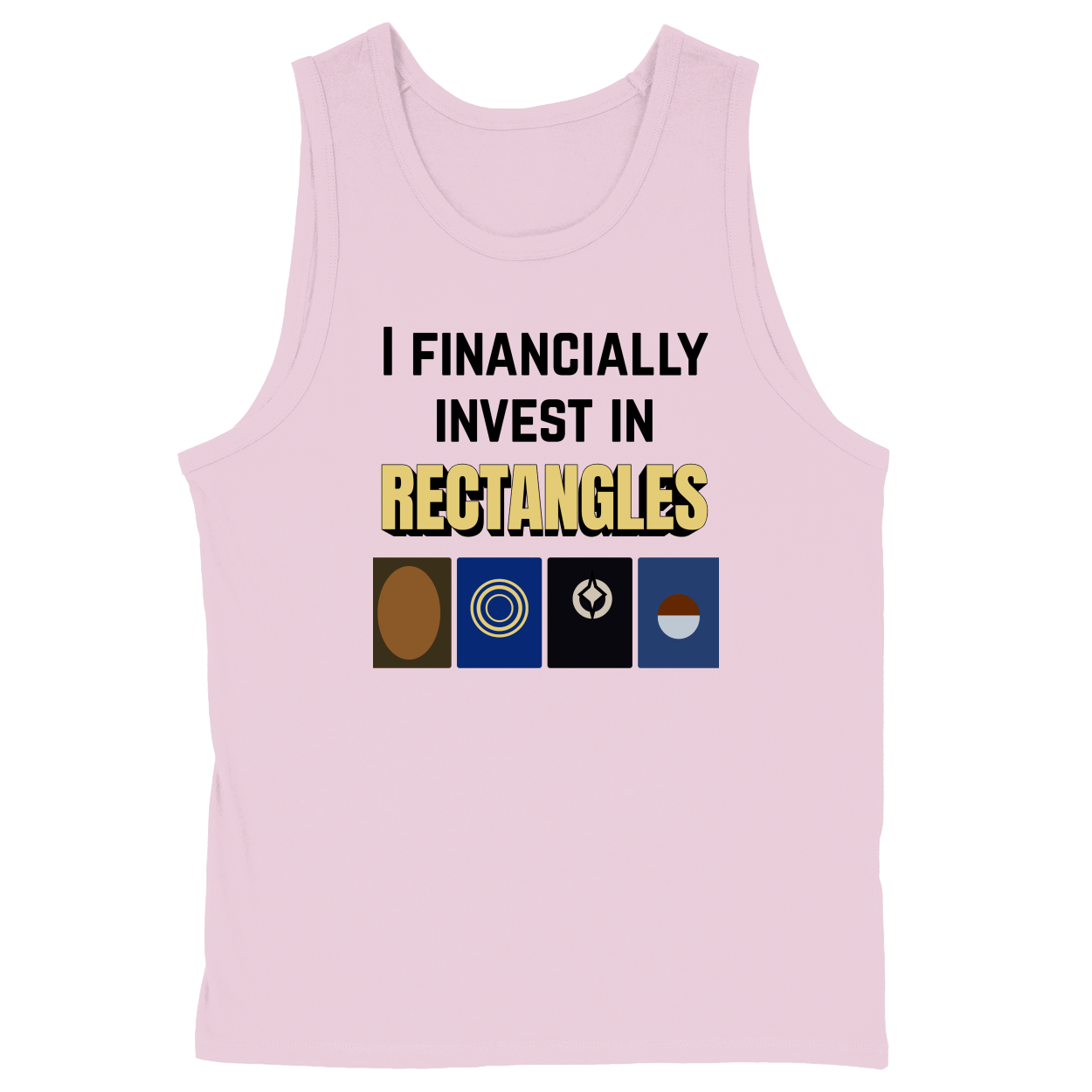 Soft Style Unisex Tank Top - Light Pink - front***Light Pink|||Soft Style Unisex Tank Top