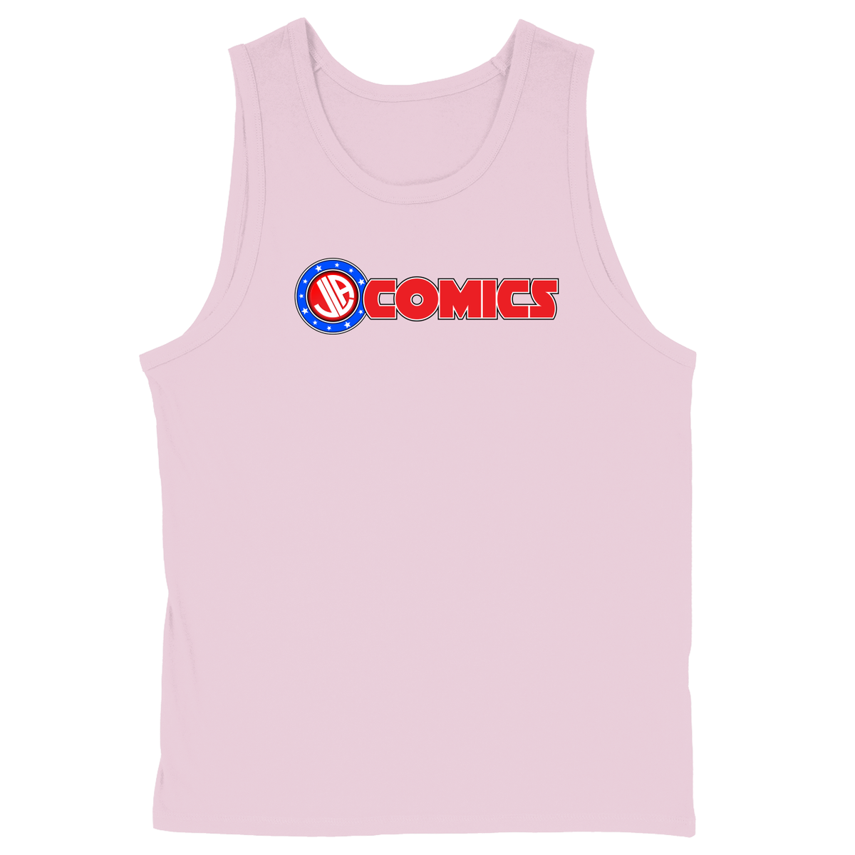 Soft Style Unisex Tank Top - Light Pink - front***Light Pink|||Soft Style Unisex Tank Top