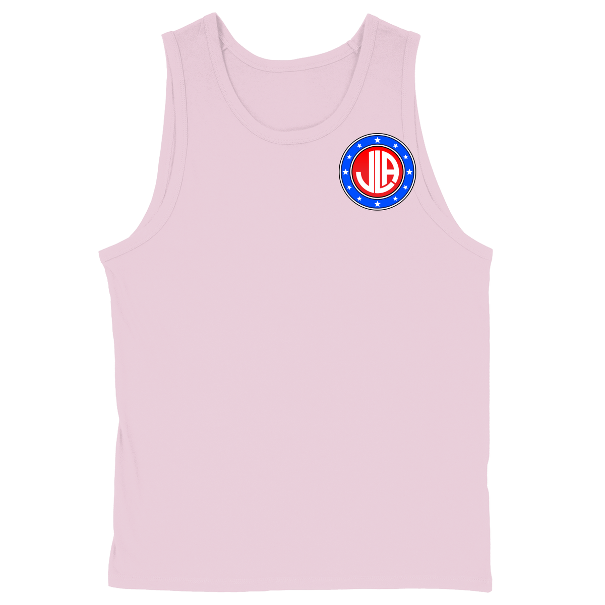 Soft Style Unisex Tank Top - Light Pink - front