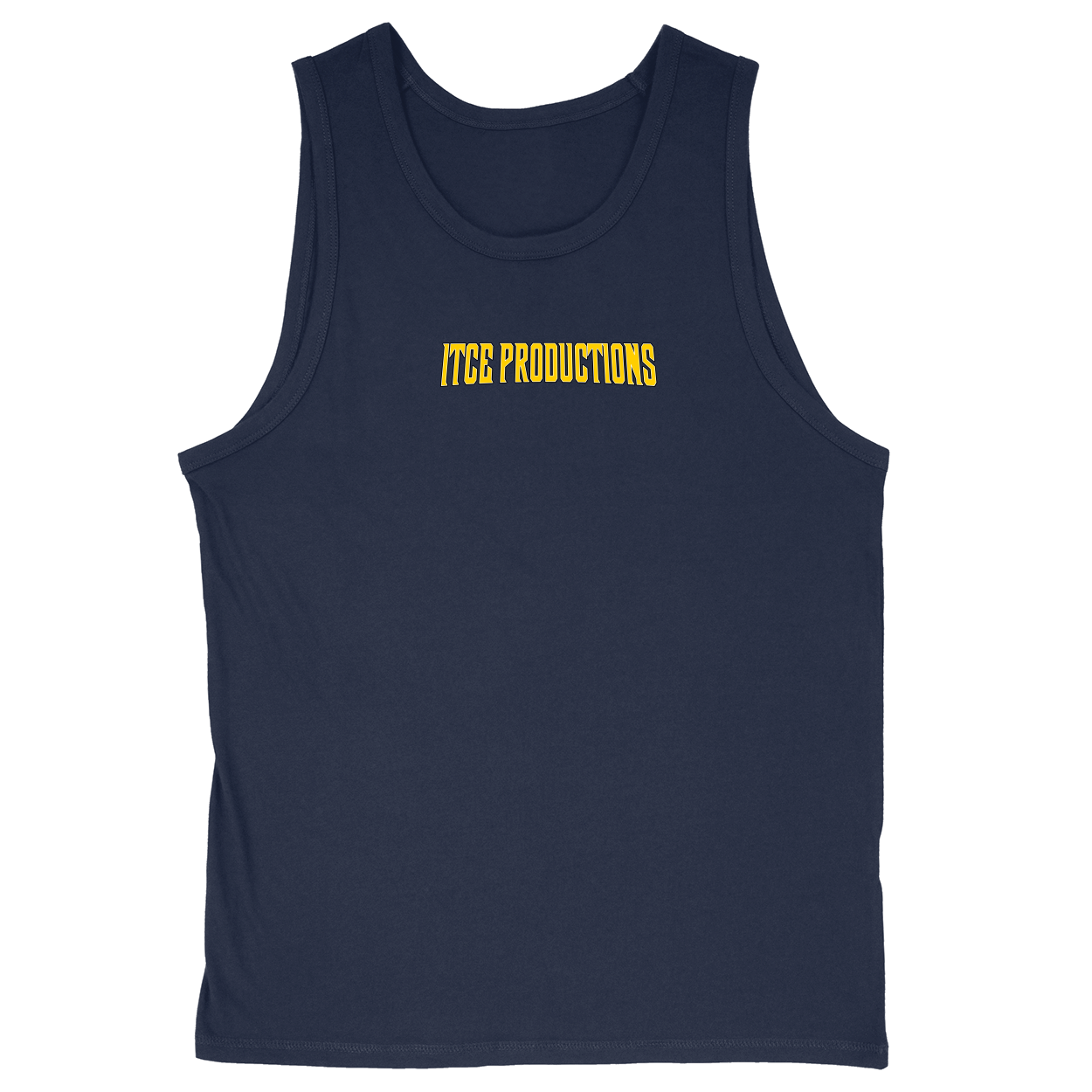 Soft Style Unisex Tank Top - Navy - front