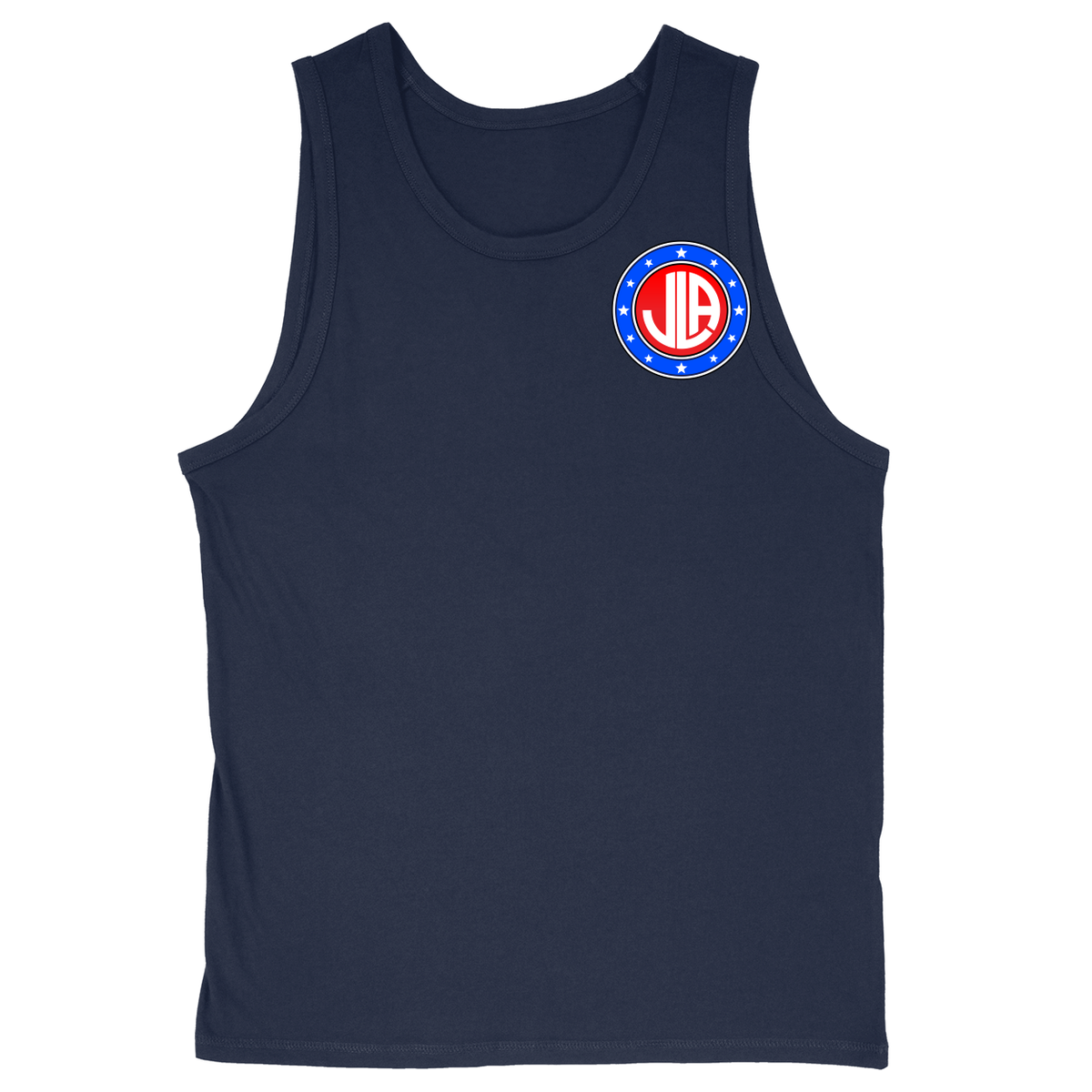 Soft Style Unisex Tank Top - Navy - front***Navy|||Soft Style Unisex Tank Top
