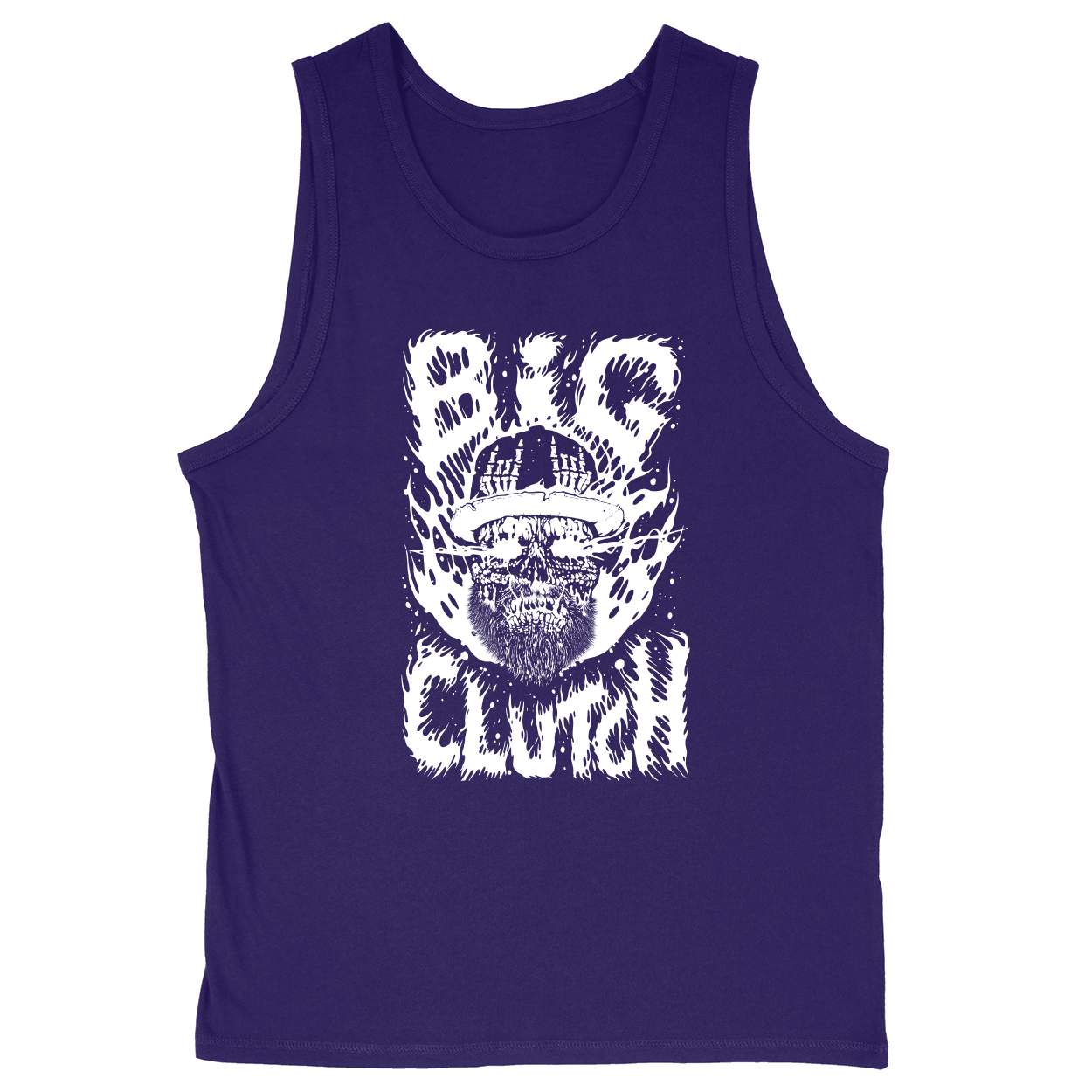 Soft Style Unisex Tank Top - Purple - front***Purple|||Soft Style Unisex Tank Top