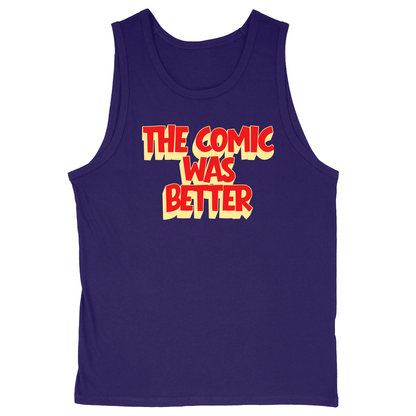 Soft Style Unisex Tank Top - Purple - front