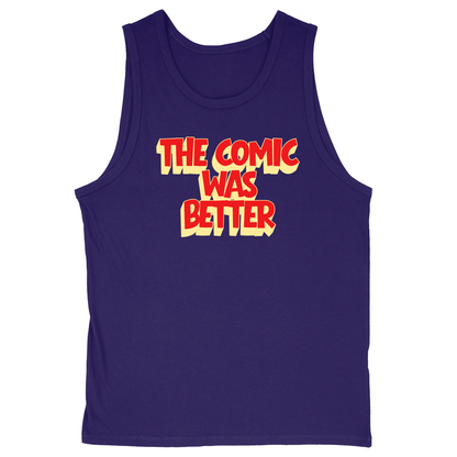 Soft Style Unisex Tank Top - Purple - front