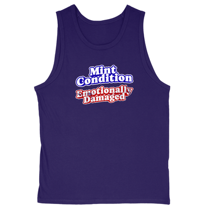 Soft Style Unisex Tank Top - Purple - front