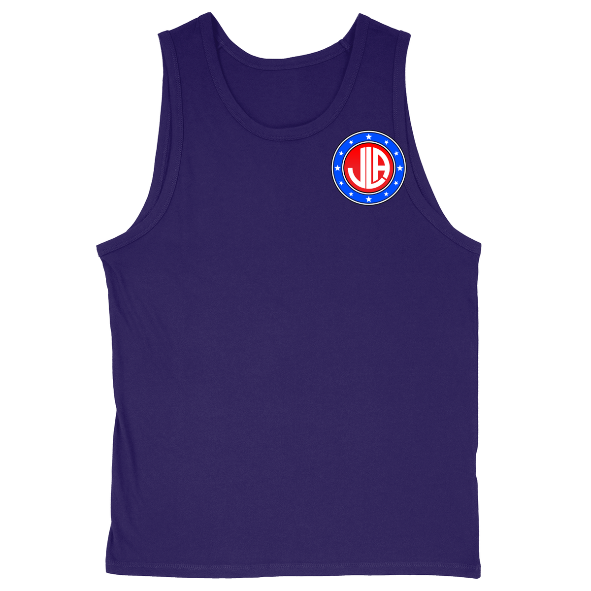 Soft Style Unisex Tank Top - Purple - front