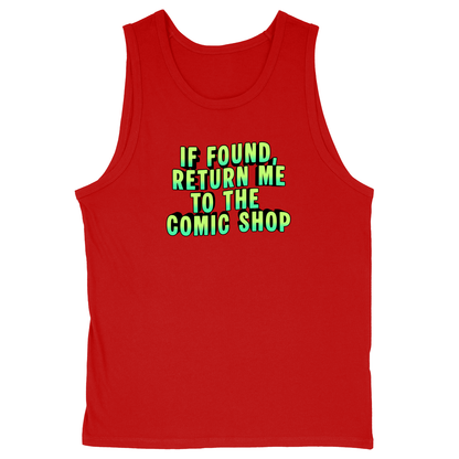 Soft Style Unisex Tank Top - Red - front