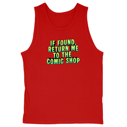 Soft Style Unisex Tank Top - Red - front