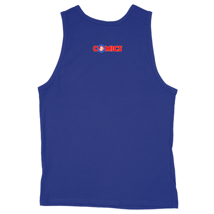 Soft Style Unisex Tank Top - Royal - back