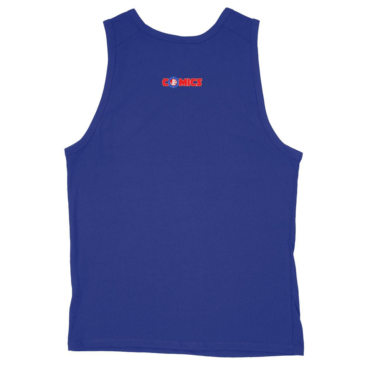 Soft Style Unisex Tank Top - Royal - back
