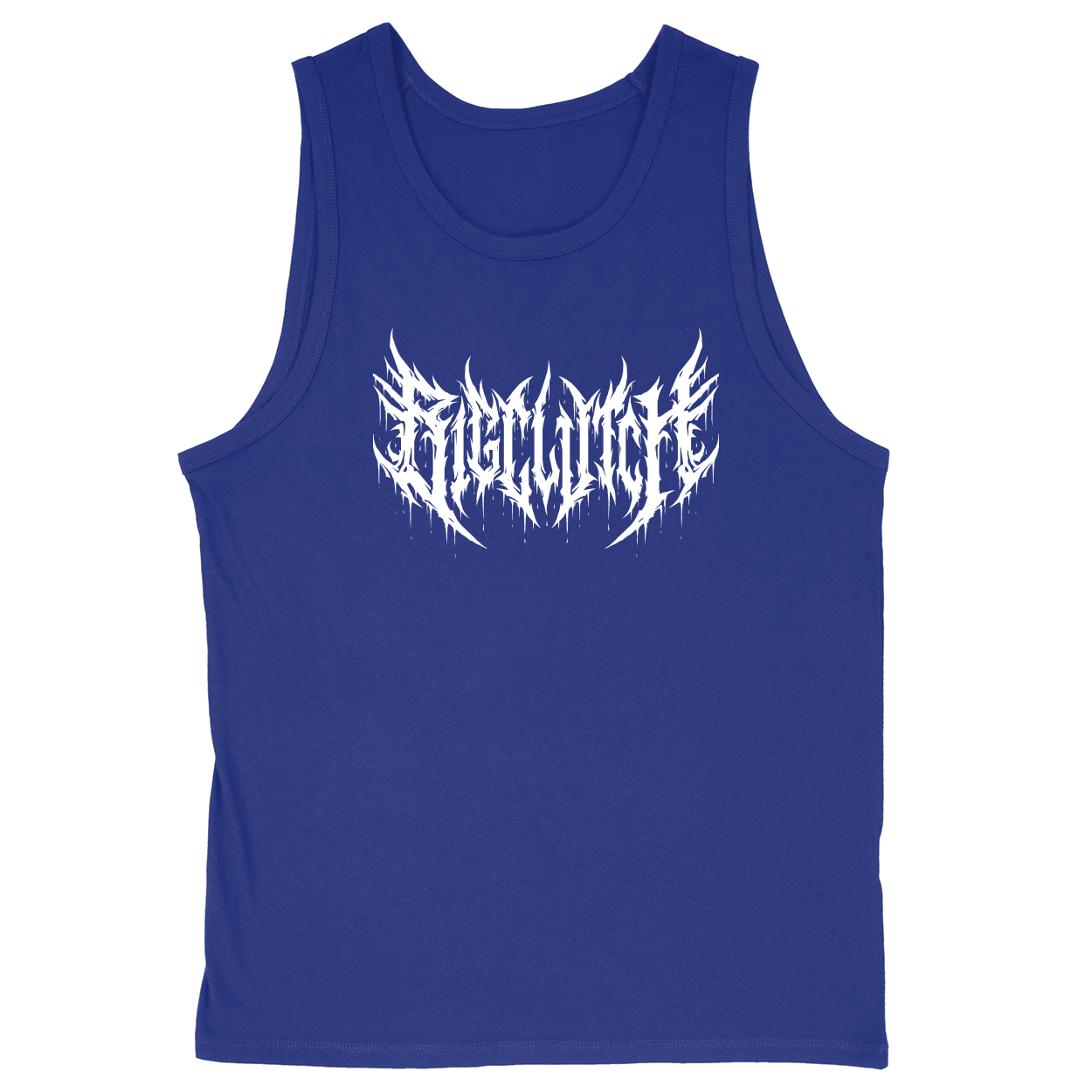 Soft Style Unisex Tank Top - Royal - front